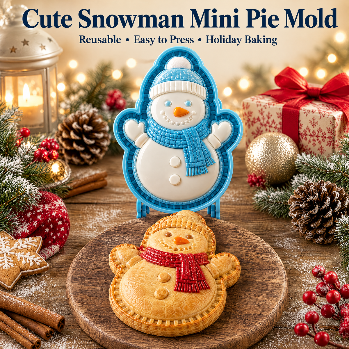 Christmas Pie Molds